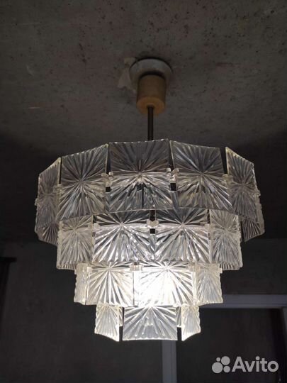 Люстра каскад СССР