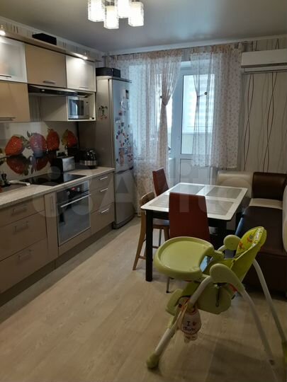 2-к. квартира, 74,4 м², 3/18 эт.