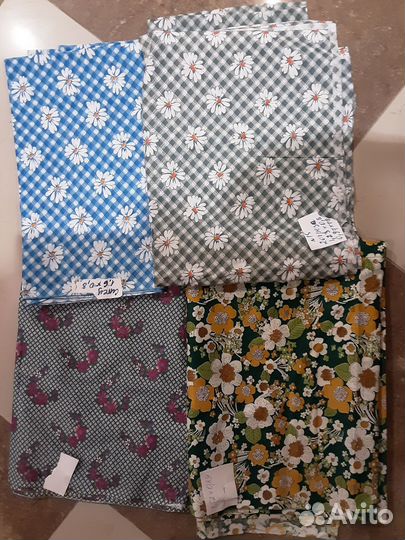 Ткани из СССР. Ситец и лён