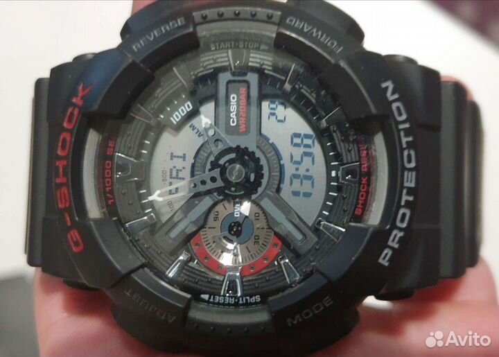 Мужские наручные часы Casio G-shock GA-110-1A