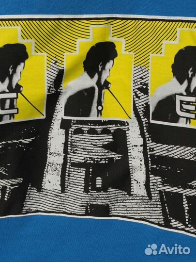 Свитшот Cavempt Оверсайз Унисекс Голубой