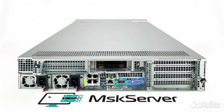 Сервер Supermicro 6029U-E1CR4 2x Bronze 3104 32Gb