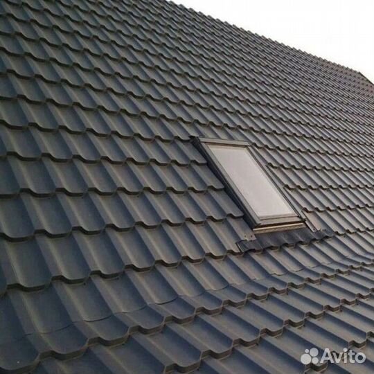 Металлочерепица шоколад