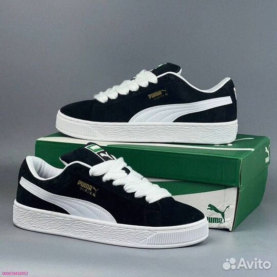 Puma Suede XL “Black White” Мужские