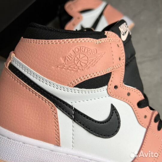 Кроссовки Air Jordan 1 Pink Quartz (36-40)