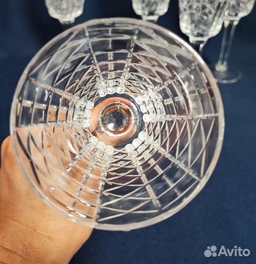 Фужеры хрустальные СССР