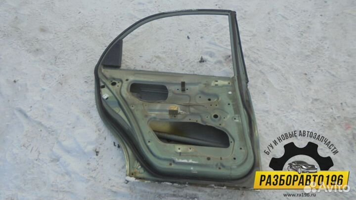 Дверь задняя левая Chevrolet Lanos 2004-2010 (9630