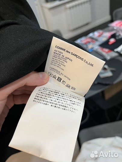 Comme des garcons zip hoodie Оригинал