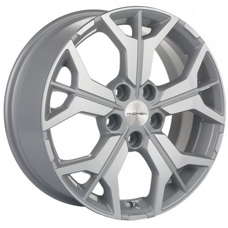 Khomen 1715 : 7x17 5*114,3 Et:45 Dia:67,1 F-silver-FP
