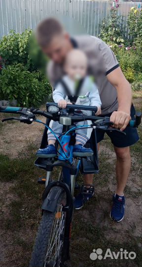 Детское велокресло переднее