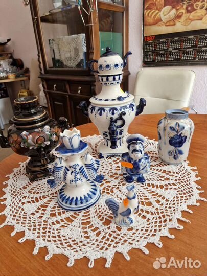 Статуэтки гжель