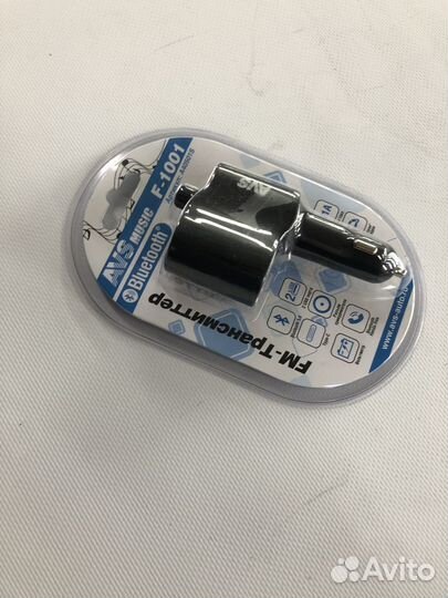 MP3 плеер + FM трансмиттер с дисплеем AVS F-1001