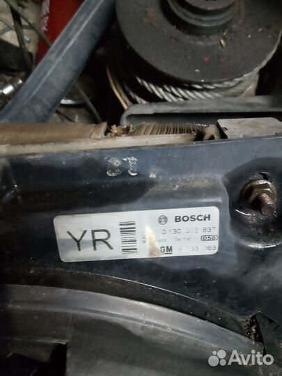 Вентилятор кондиционера Opel zafira a