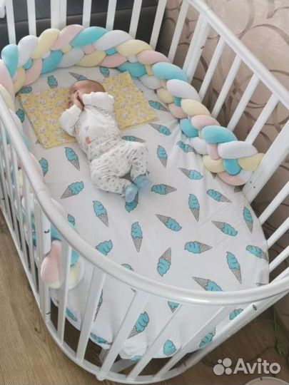 Бортик косичка