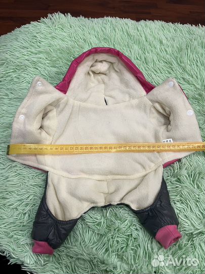 Зимний комбинезон на собачку