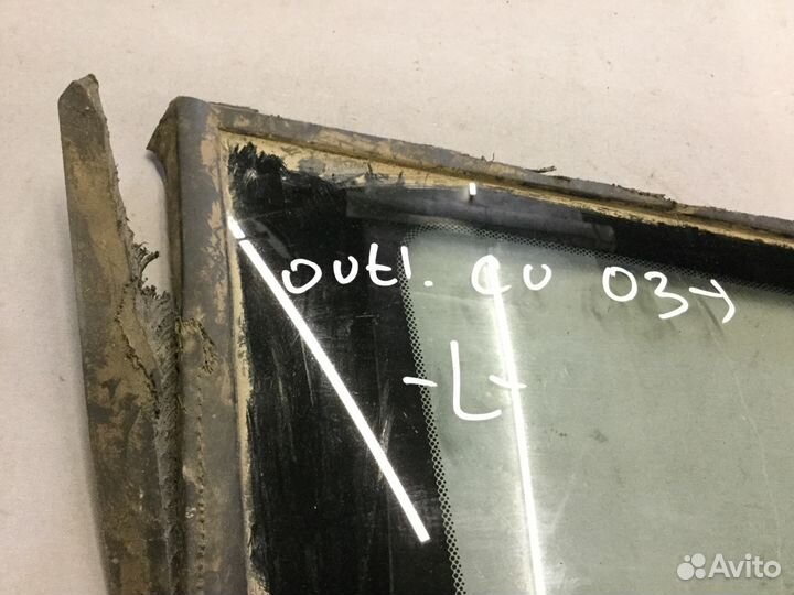 Стекло кузовное левое Митсубиси Аутлендер (CU)