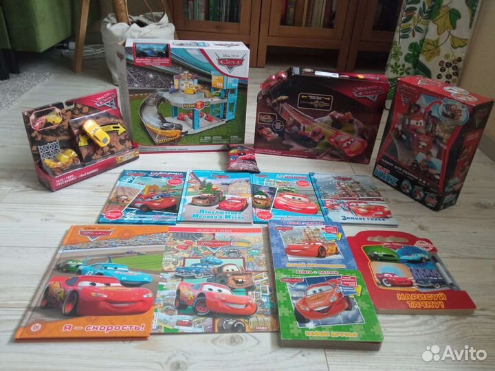 Cars большой лот Тачки Дисней 1 2 3
