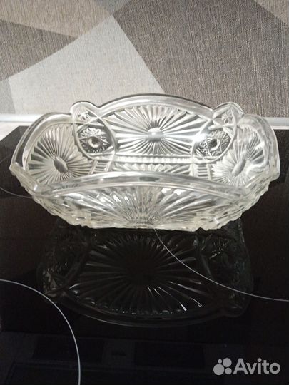 Салатник хрустальный