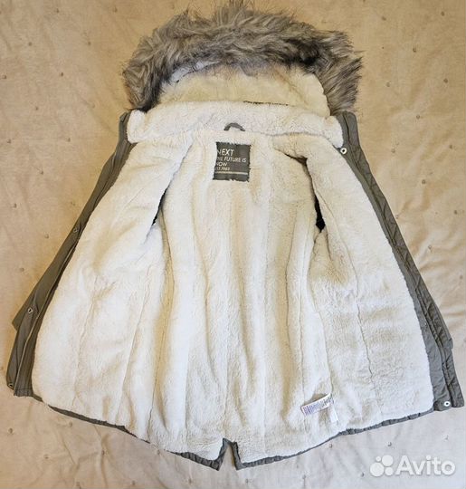Куртка (парка) зимняя для девочки 134