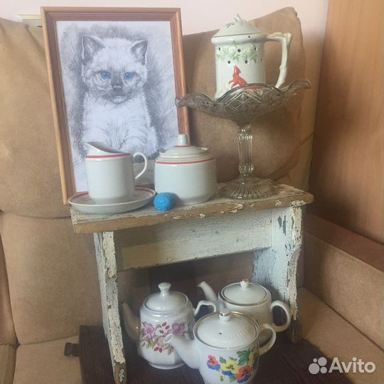 СССР — чайники заварочные. Кружка-шутиха