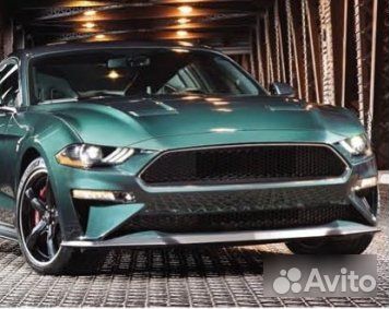 Решетка+ сетка в бампер Bullitt Ford Mustang 18+