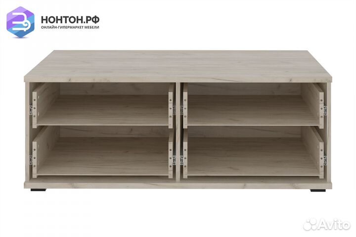 Тв-Тумба с 2-мя ящиками Альянс дуб крафт / белый г