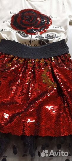 Костюм (футболка+юбка)