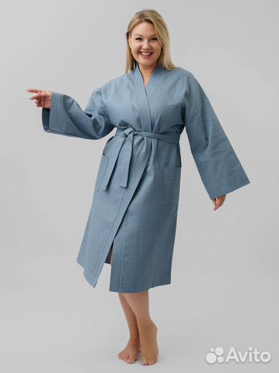 Халат банный вафельный Артикул 1450 - 1447