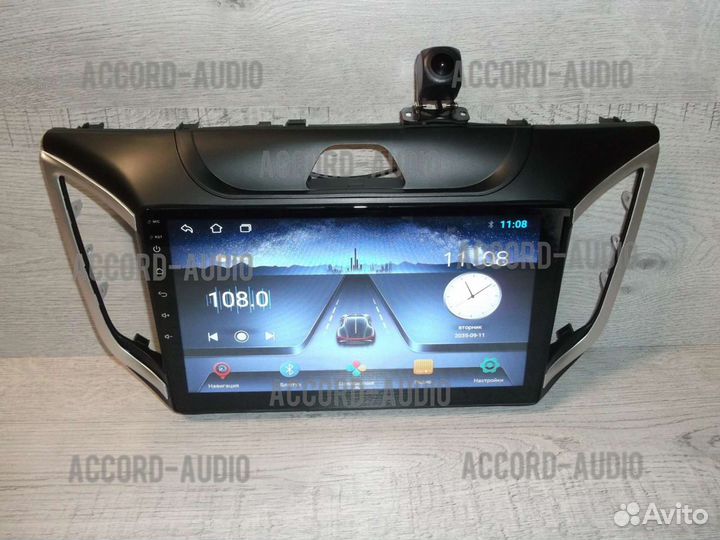 Магнитола 2DIN Hyundai Creta Android с камерой