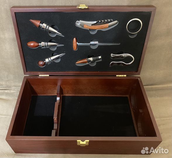 Подарочная коробка для 2 бутылок вина