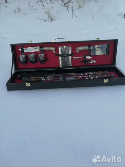 Шампура в кейсе