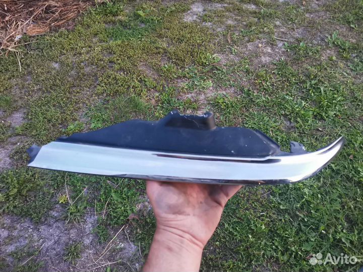 Тойота камри 55 хром молдинг фары