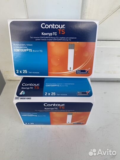 Тест полоски контур тс 50