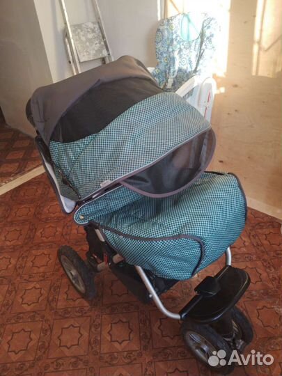 Прогулочная коляска 3 в 1 бу
