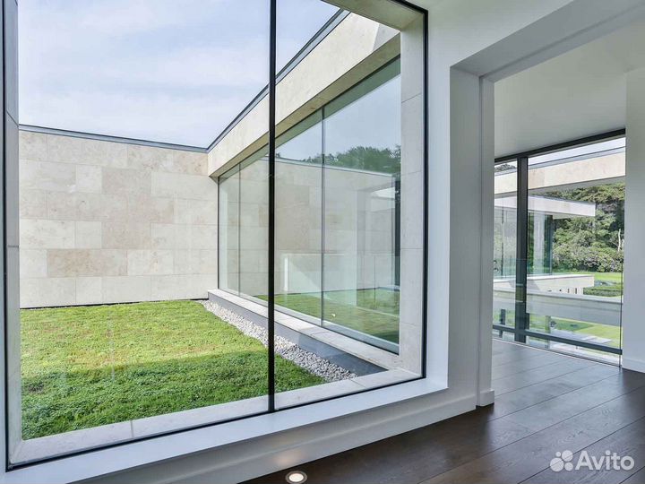 Ремонт окон, стеклопакет обычный RAL8819