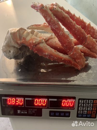 Краб камчатский свежий