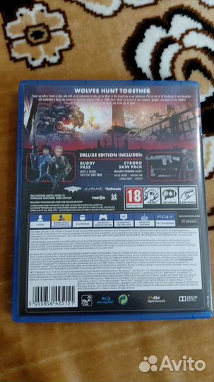 Wolfenstein youngblood deluxe edition ps4