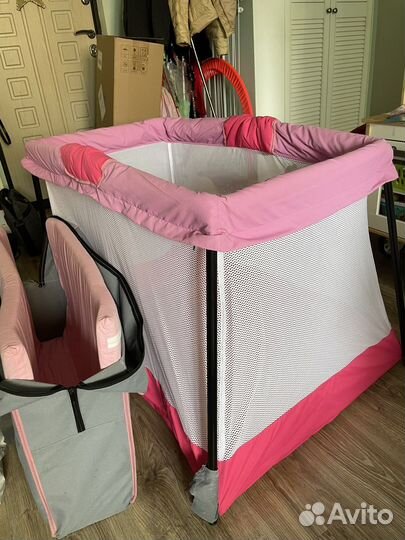 Детская кровать манеж