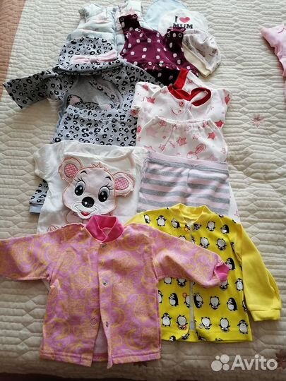 Продам Детские вещи пакетом 56 62