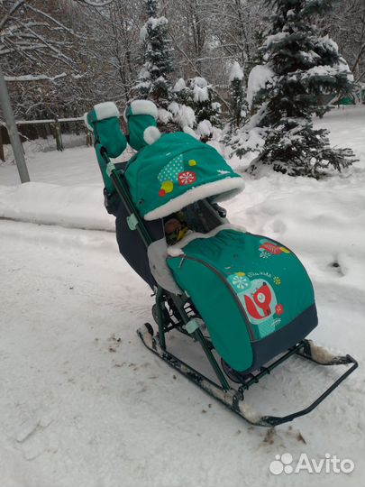 Коляска санки