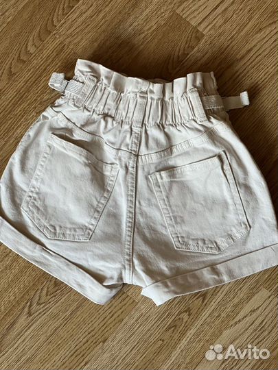 Женские джинсовые шорты Bershka mom,zara