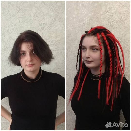 Де дреды, безопасные дреды, косы