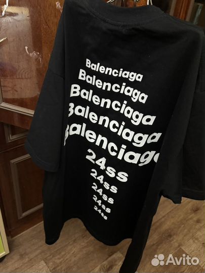 Футболка balenciaga 24ss