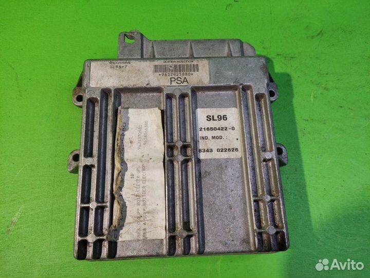 Блок управления двигателем Peugeot 406 1.8