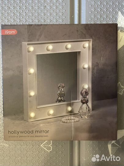 Зеркало с подсветкой 30*30 см