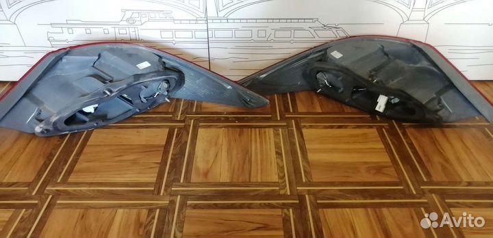 Фары задние на hyundai solaris 1