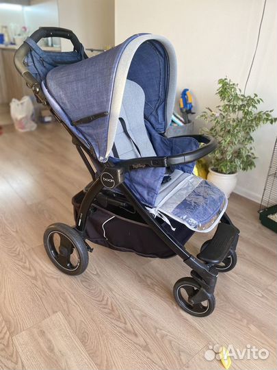 Детская прогулочная коляска peg perego book jeans