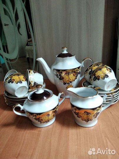 Сервиз чайный Рижский СССР