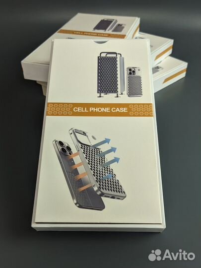 Железный чехол из алюминия iPhone 15 Pro max