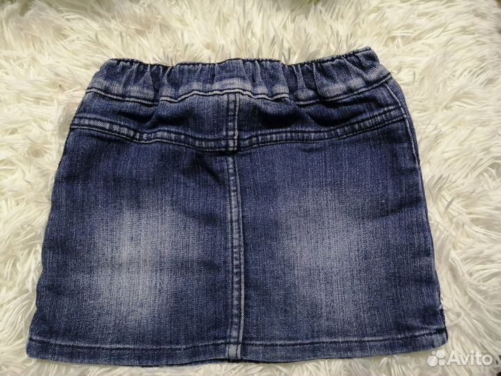 Юбка джинсовая для девочки 2 шт